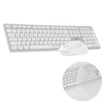 지클릭커 지클릭커 오피스프로 WMK10 인체공학 무소음 무선 키보드 마우스 블랙
