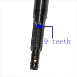 호환용 야마하 4 스트로크 4HP F4 보트 엔진 용 프로펠러 샤프트 68D-G5611-10