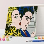 아이러브페인팅 DIY 명화 그림그리기 세트 팝아트 드라이브 25x25