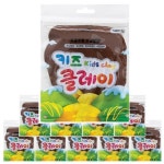 키붐 조물조물 오감발달 유아클레이 지퍼백 50g 10개 수업교재 어린이 선물