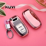 PC TPU 자동차 키 커버 포브 케이스 쉘 아우디 A1 A3 A4 A5 A6 A7 A8 콰트로 Q3 Q5 Q7 2009