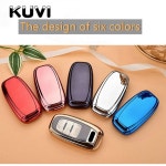 PC TPU 자동차 키 커버 포브 케이스 쉘 아우디 A1 A3 A4 A5 A6 A7 A8 콰트로 Q3 Q5 Q7 2009