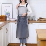방수 주방 수건 앞치마 식당 주머니 김장 카페 미용실