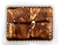 뼈 없는 수제 양념 돼지왕구이 1 4kg 4대 돼지갈비 수입산