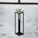 슬림 철제 화병 모던 인테리어 한송이 꽃병