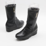 여성 가죽 캐쥬얼 롱부츠 113204