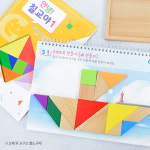 가베가족 안녕 칠교야 2단계 교재 KS1546