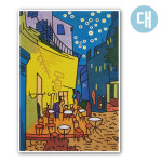 데코샌드아트 색모래 명화시리즈 대 밤의 카페테라스
