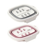 접이식 지압 족욕기 1P 휴대용 발대야 폴딩 족욕통