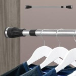 원형압축봉 120 압축커튼봉 커튼고리 걸이 무타공 미니고정