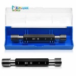 고정밀 나사 플러그 게이지 GO NO GO 메트릭 6H 내부 미세 피치 도구 1 개