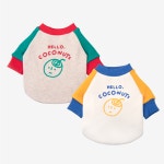 꼴레트멍멍 꼴레트멍멍 GA 오늘의집 LF 헬로 맨투맨 강아지티셔츠 코코넛즈
