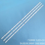 LED 백라이트 스트립 8 램프 TD 시스템용 k40dlm8fs 5MXY 3X8 0004 40d5ft2c K40DLM7F DLED39 M2-395 V400HJ6-PE1