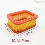 5200 5800 52CC 58CC 전기 톱 플라스틱 에어 필터 종이 액세서리 용 교체
