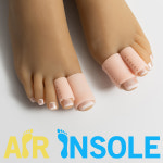 에이인솔 발가락 손가락 실리콘 보호커버 실리콘 보호커버 M 1개