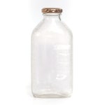 KJ 델몬트 유리병 1 5L 훼미리 주스 레트로 빈티지 사각 물병 밀폐 음료 용기 보리차 델몬트 유리병 철 마개 38파이 1개