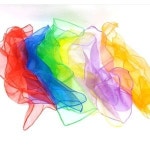 스카로 저글링스카프 유아 스카프놀이 6컬러