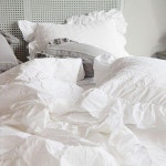 마메종 마메종 100 40수 면원단 클래식 코튼 배딩 싱글사이즈 BSMV8-160-WH