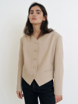 메종마레 메종마레 Softies Wool Jacket Khaki