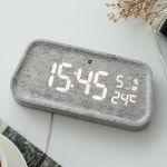 플라이토 플라이토 헤이비 와이파이 인테리어 LED 탁상시계 마블