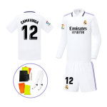 풀세트 레알마드리드 홈 유니폼 12번 에두아르도 카마빙가