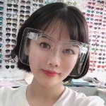 투명 고글 마스크 유해물질 페이스쉴드 A타입
