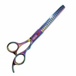 강아지 요술 숱가위 1P 고양이 셀프미용 틴닝가위