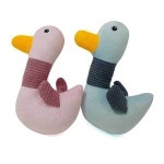 강아지 오리 삑삑이 2종 세트 반려견 봉제인형 장난감