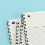 쓰임앤끌림 4000 A4 PP 그리드 스프링 노트 23 4권 1세트