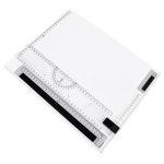 제도판 다기능 드로잉 보드 도구 명확한 규칙 그래픽 각도 측정으로 조정 가능한 행