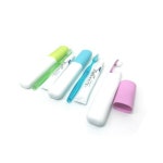 간편휴대 파스텔톤 여행 치약칫솔세트 양치세트