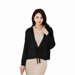 루즈핏 플리츠 카디건 33454108