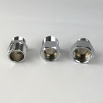 크롬 황동 어댑터 파이프 피팅 남성 여성 G1 2 NPT 7 8 미국 욕실 T 비데 다이버터 워터 밸브 액세서리 1 개