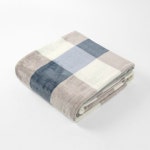 격자무늬 극세사 이불담요 낮잠블랭킷 소파담요