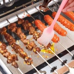 가정용 꼬치 구이기 화로 숯불