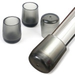 의자캡 반투명 4P 의자발커버 바닥긁힘 소음방지 적정