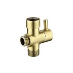 G1 2 브러시 수도꼭지 워터 디스펜서 디바이더 3 방향 분배기 밸브 어댑터 온수 스위치