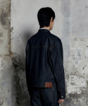 피스워커 남성용 Terso 바이커 자켓 M Raw Indigo M