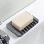욕실 실리콘 물빠짐 비누받침 1P 다용도 실리콘 보관