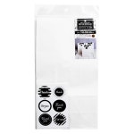 기븐 벌크화이트종이봉투 중 150x90x280mm 50입