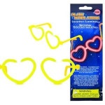 해피파티 야광 안경 하트 파티 콘서트 공연장 클럽