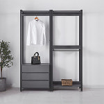 가구산책 드레스룸 행거장 코너장 서랍장 시스템장 OG1101