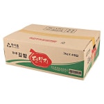 한아름 김밥 단무지 3KG 1박스 4입