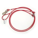 반려견 반려동물 줄꼬임방지 양고리 와이어줄