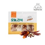 로얄펫라이프 오늘간식 오리믹스 4종 300g