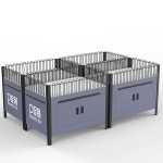 노점의류 매대 홍보 실외 이동식 디스플레이 마켓 나뭇결