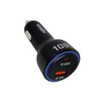 VANSON VANSON 삼성 갤럭시북 프로 차량용 충전기 USB-C 100W PD QC PPS 듀얼 LED 시거잭 NT950XDC