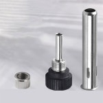 납땜 인두 슬리브 용접 핸들 슬리브 스틸 튜브 전자 매니아를 위한 나사 전문가 경량