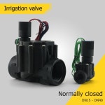 상시 폐쇄형 솔레노이드 밸브 농장 정원 조경 관개용 나일론 워터 DN15 DN20 220V 24V 12V 1 2 3 4 1 1 4