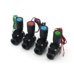 상시 폐쇄형 솔레노이드 밸브 농장 정원 조경 관개용 나일론 워터 DN15 DN20 220V 24V 12V 1 2 3 4 1 1 4